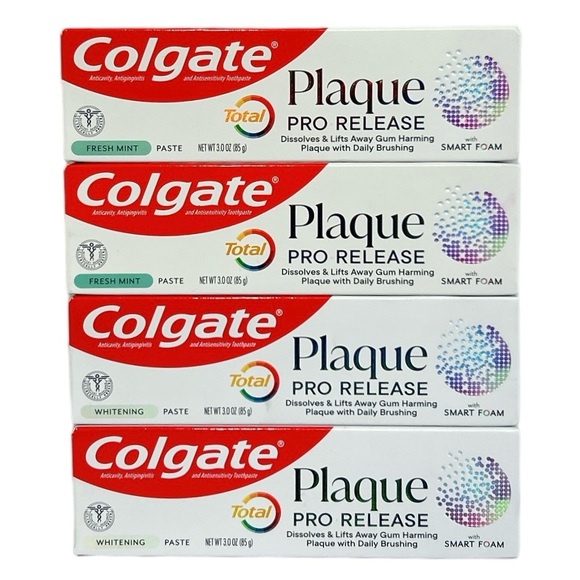 Colgate Other 4 Colgate Total Plaque Pro Release 3 Oz Whitening